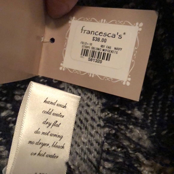 FRANCESCAS FRINGE SCARF - Picture 3 of 3